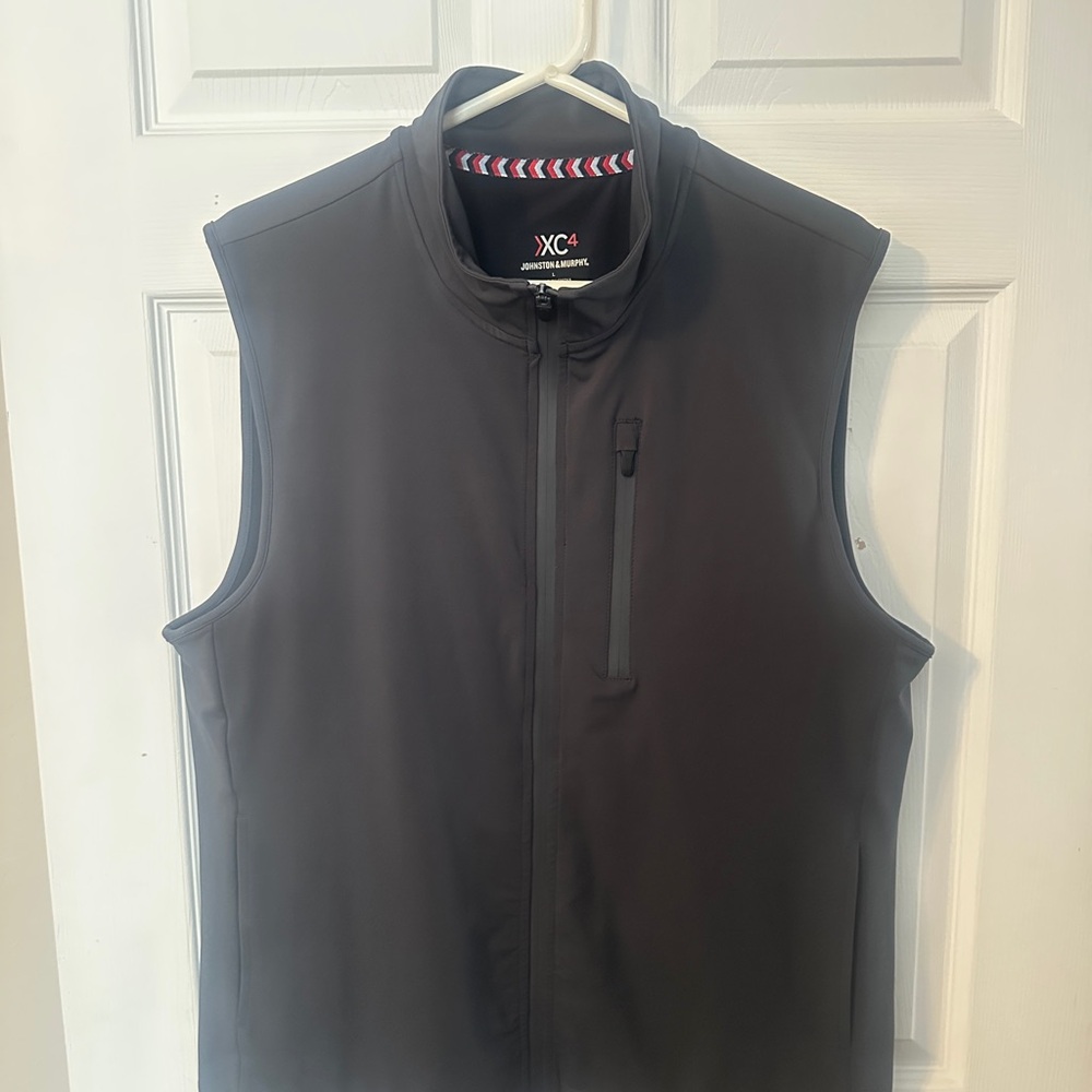 Johnston & Murphy - Men's Gray XC4 Tech Vest - Large